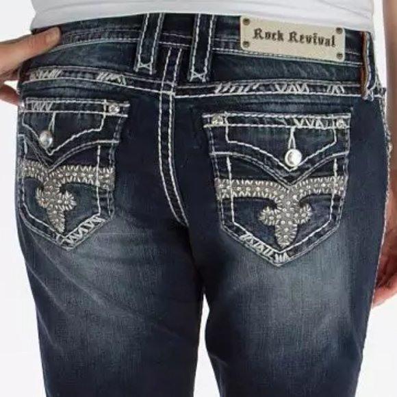 Rock Revival Denim - Rock Revival Shara Easy Skinny Stretch Jeans